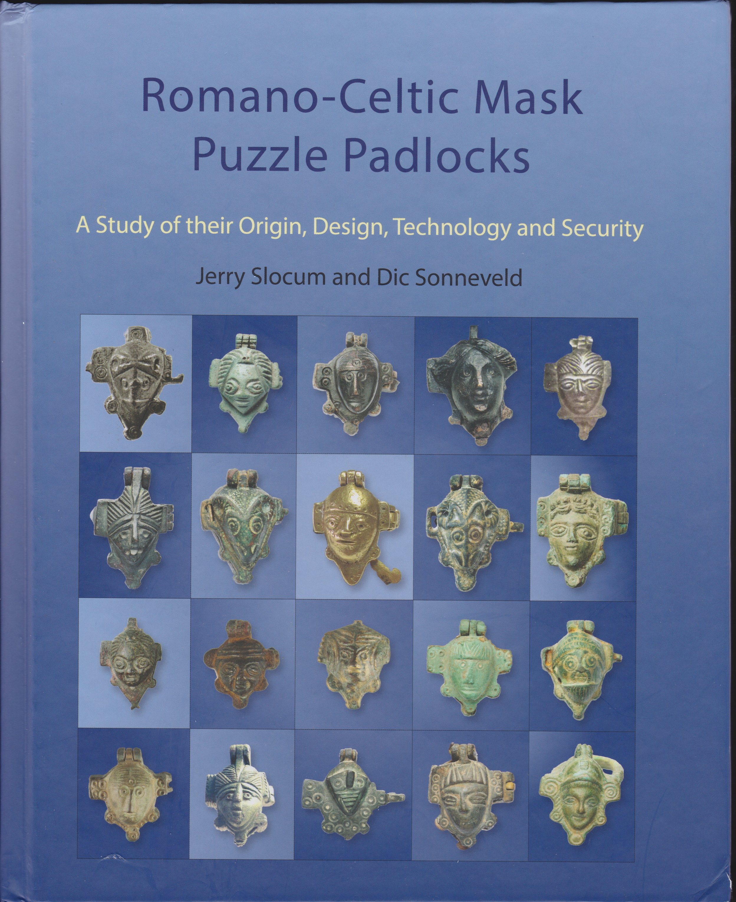 Romano-Celtic Mask Puzzle Padlocks - Slocum Sonneveld